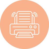 Printer UI Toolkit Element vector