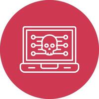 Malware Colorful Concept Art vector