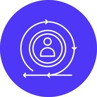Continuity Wireframe Illustration vector