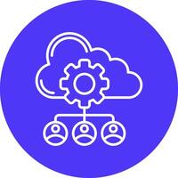 Data Collection Digital Concept Icon vector