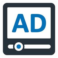 Advertisement and advertisement icon concept vector
