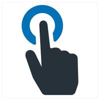 Censor icon concept in blue color vector