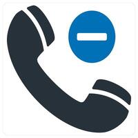 Remove Contact icon concept in blue color vector