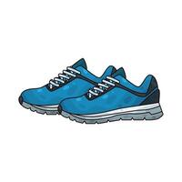 Running Shoe illustration vector