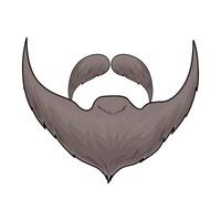 Beard and Mustache Style vector