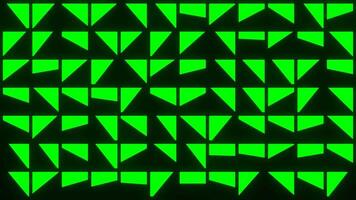 Green and Black Many Changing Screens Background VJ Loop in 4K video