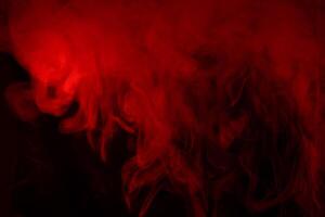 Texture red steam on black photo