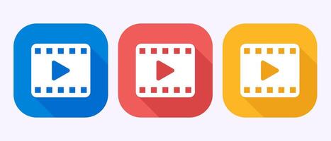 icon illustration. camera icon, camera sign symbol in shadow button design vector