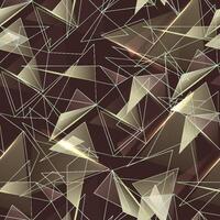 seamless pattern abstract low poly shiny background vector
