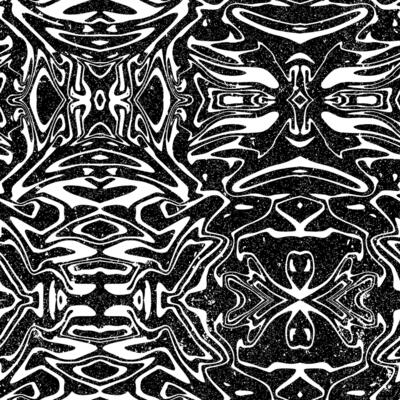 seamless pattern grunge unique psychedelic liquid