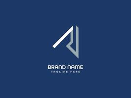 The letter a logo design vector
