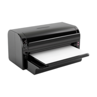 A printer with a sheet of paper on top image png