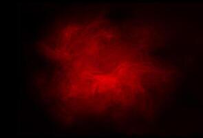 Red Abstract Smoky Background photo