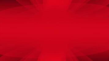 Red moving geometric shapes with blank space abstract gradient design loop able geometrical background video