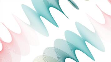 colorful rotating circular dots swirl pattern design loopable geometrical background video