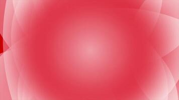Red color moving geometric shapes with blank space abstract gradient design loop able geometrical background video
