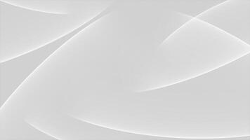 white color glowing moving lines luxury design loop able geometrical background video