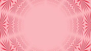 Red color simple and elegant rotating shapes with 3d depth tunnel seamless design loop able geometrical background video