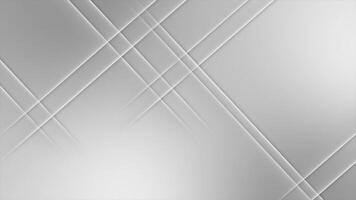 white color multiple wiggling lines faded gradient design loop able geometrical background video