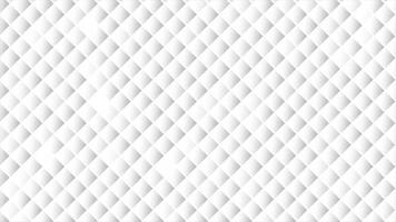 white color multiple square shapes appearing and disappearing 3d depth modern design geometrical background video