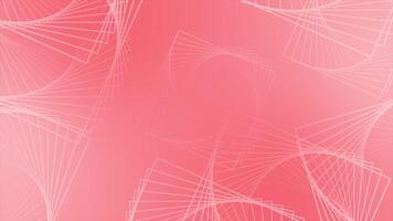 Red color wiggling swirl mesh pattern gradient design loop able geometrical background video