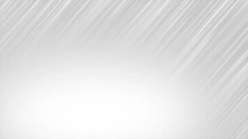 white color diagonally moving parallel lines faded gradient design geometrical background video
