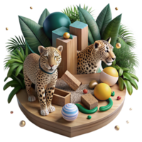 wonderful abstract Deforestation Impacting Jaguar Habitat Top View Cutout high resolution png