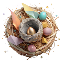 stunning classic Empty Bird Nest Deforestation Symbol Cutout original png