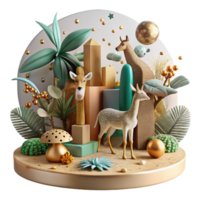 serene creative Creating Wildlife Sanctuaries Cutout authentic png