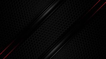 Pulsing Red Neon Lines in Perfect Sync on Tech Combo Mesh Loop video