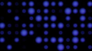 Pulsing Blurry Blue Neon Light OnOff Motion Loop with Soft Glow video