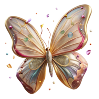 wonderful minimalist Butterfly Wings Pattern Close Up Transparent Background detailed png