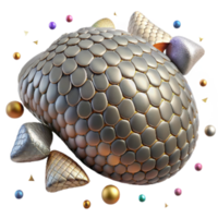 beautiful traditional Endangered Reptile Scales Texture Transparent Background high quality png
