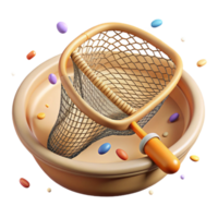 extraordinary classic Fishing Net Icon Cutout Transparent Background Side View high resolution png