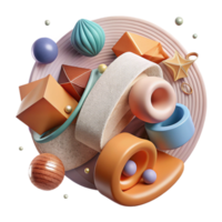stunning classic Abstract Teamwork Concept Illustration Isolated Element authentic png
