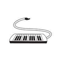 harmonica element symbol icon vector