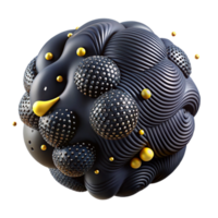 beautiful modern Abstract Black Dot Pattern Isolated Element high resolution png