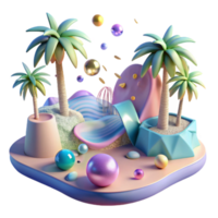 impressive contemporary Exploring a Tropical Beach in Vr Transparent high resolution png