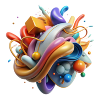 wonderful abstract Abstract Graffiti Brushstroke Isolated with Expressive Strokes authentic png