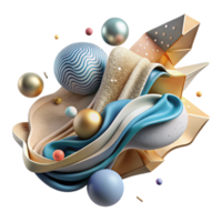 wonderful artistic Abstract Virtual Data Stream Isolated high resolution png