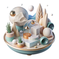 wonderful artistic Ecosystem Functioning Illustration Transparent Element authentic png