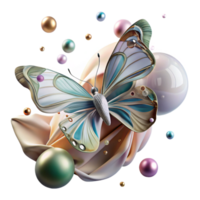 magnificent rustic Butterfly in Flight Top View Transparent genuine png
