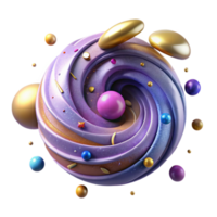 impressive minimalist Galaxy Collision Isolated with Dynamic Swirls authentic png