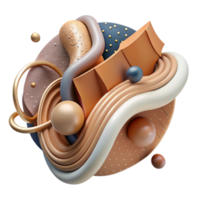 magnificent creative Abstract Lines Curved Design Cutout high resolution png