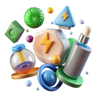 serene traditional Clean Energy Icons Set Cutout exclusive png