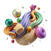 wonderful modern Dynamic Particle Flow Cutout Transparent Background exclusive png