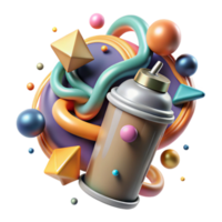 impressive minimalist Abstract Graffiti Spray Texture Isolated with Grunge Effect high resolution png