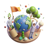 extraordinary artistic Community Protesting for Climate Action Transparent Background high resolution png