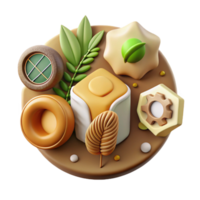 dramatic abstract Agricultural Innovation Icon Set Isolated authentic png