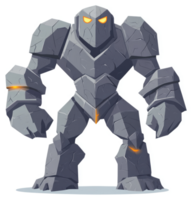 A large, stone-like creature with a powerful build. png